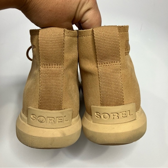Sorel Men’s‎ Explorer Drift waterproof boots tan suede size 11.5 main image 11